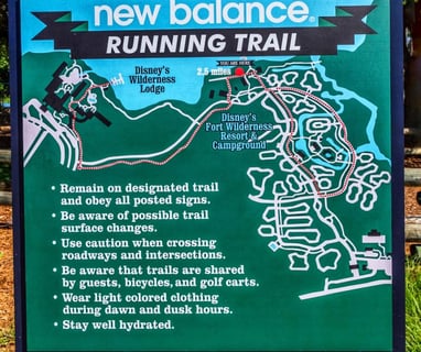 Disney's Wilderness Lodge and Fort Wilderness Running Trail