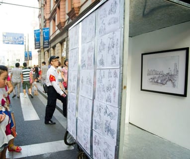 artist Evgeny Bondarenko Shanghai