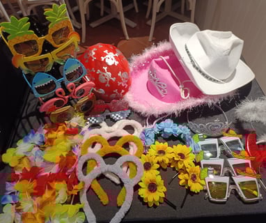 a table with props