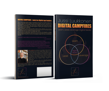 Jussi Luukkonen, Digital Campfires book cover