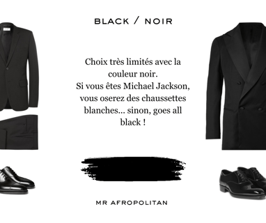 Costume noir x chaussures - MR AFROPOLITAN