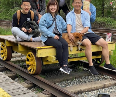 Photo Op at the CNR Museum in Fort Langley