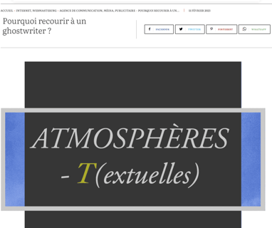 Ghostwriter - Atmospheres-T