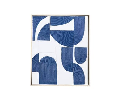 PATCHWORK ABSTRACT TEXTURED ART