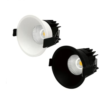 Narrow Trim Fixed Recessed spotlight 7/12/18W  3000K/4000K/6000K
