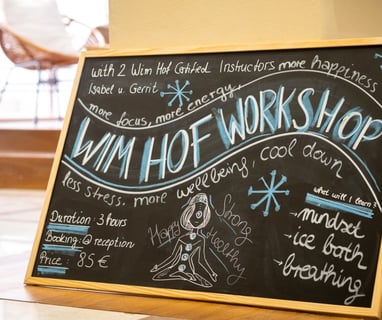 wim hof workshop hotel kalura sicily