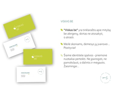 Viskas be vizitinės kortelės