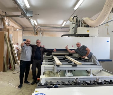 Morbidelli M200 with BRC, special for doors and windows
