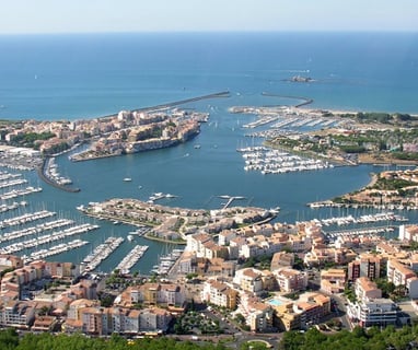 The resort of Cap d'Agde