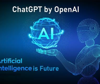 a person holding a piece of artificture with the words artificial intelligence
