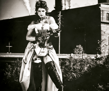 Steampunk Wedding Dress