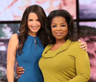 Picture of Marie Forleo and Oprah