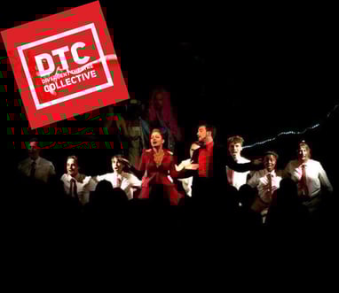 Cast of Divergent Theatre Collective's theatre production of Illegals The Game Show.