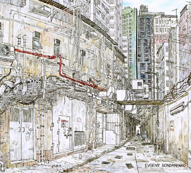 Mural by Evgeny Bondarenko