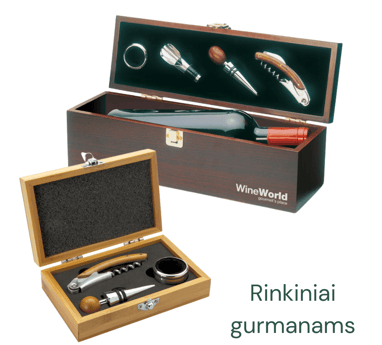 Tvarūs rinkiniai gurmanams | ecogifts.lt