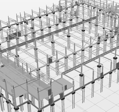 Pastatų konstrukcijų projektavimas, pramoninių pastatų konstrukcijų projektavimas BIM aplinkoje