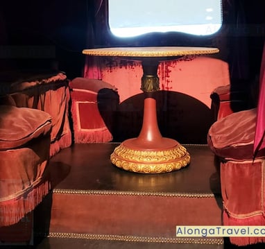 Inside the coach of Pope Clement XI