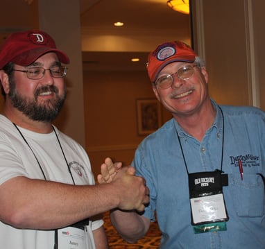 James and DennyMike Sherman (DennyMikes Seasonings) NBBQA San Diego 2-2012