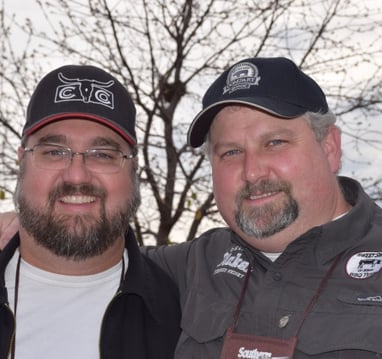 James and Mark Lambert (Sweet Swine O' Mine) NBBQA San Marcos 2014