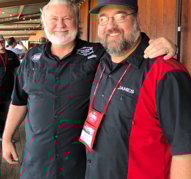 James and Myron Mixon (Jack's Old South BBQ) NBBQA Ft. Worth, TX 2018