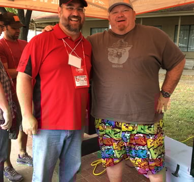 James and Chad Ward (Whiskey Bent BBQ) Ft. Worth NBBQA 2017