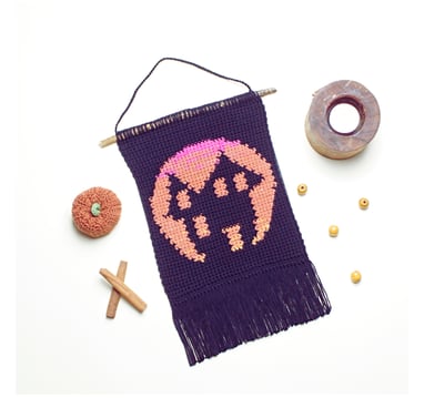 haunted house crochet pattern