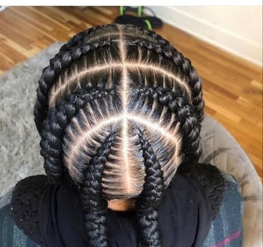 Hair gel styling