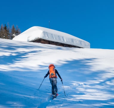 Polana Suche, Skitour, zima w Szczyrku, ski-touring