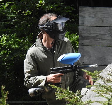paintball, gra zespołowa, integracja, polana suche