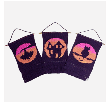 Crochet pattern set