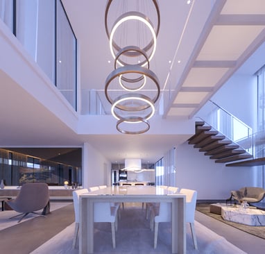 Arquitetura de interiores - Sala de jantar