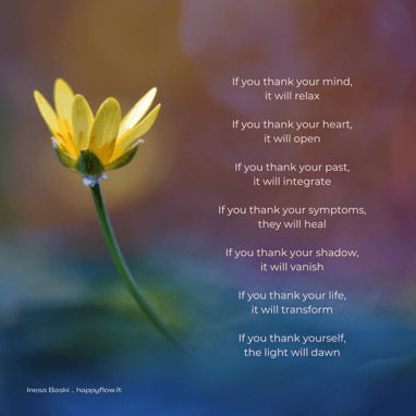 thank yourself