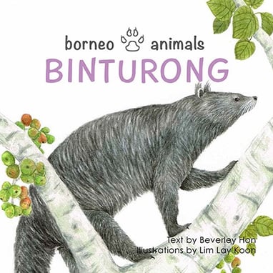 Binturong picture book by Beverley Hon illustrations by Lim Lay Koon Oyez!Books