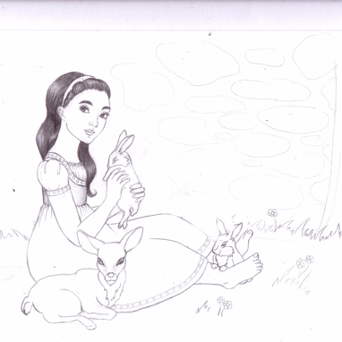 Little Snow White Sketch