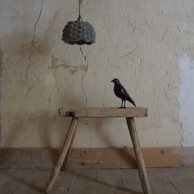 console bout de canapé tabouret ancien de campagne