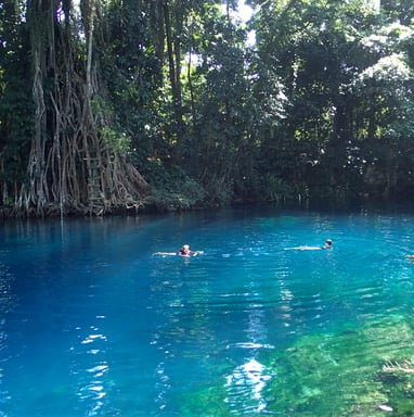 Santo Blue Hole Tour