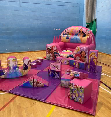 Princess Bouncy Castle Party Package, Plymouth