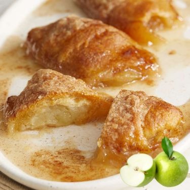 Apple Dumplings on a plate