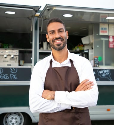 happy small business owner