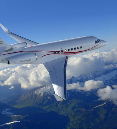 Falcon 2000 LXS Dassault Airailes à Strasbourg