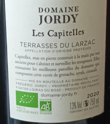 Our favourite local producer : Domaine Jordy.