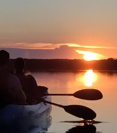 Kayak Sunset Saint Augustine