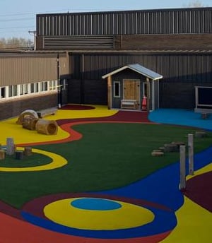 Impact Absorbing Artificial Grass