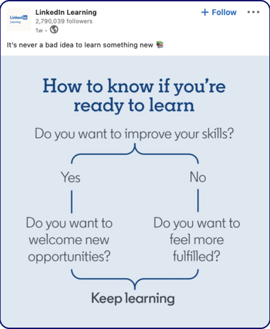 LinkedIn Learning page