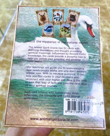 Animal Spirit oracle deck back