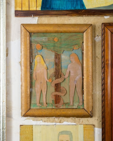 Inès van den Kieboom, 'Adam en Eva' 1984