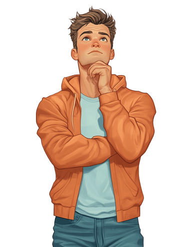 © 2025 (cartoon-style illustration of a young person)
