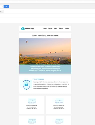 pCloud Email