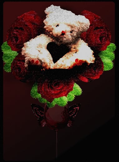 Teddy Bear Computer Art