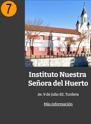 Instituto Colegio Nuestra Señora del Huerto Turdera Temperley